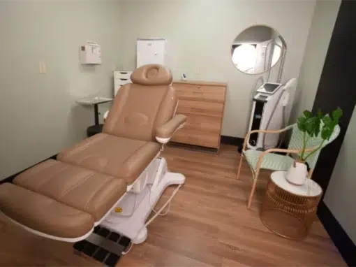 treatment room at livio medspa treatment room at livio medspa